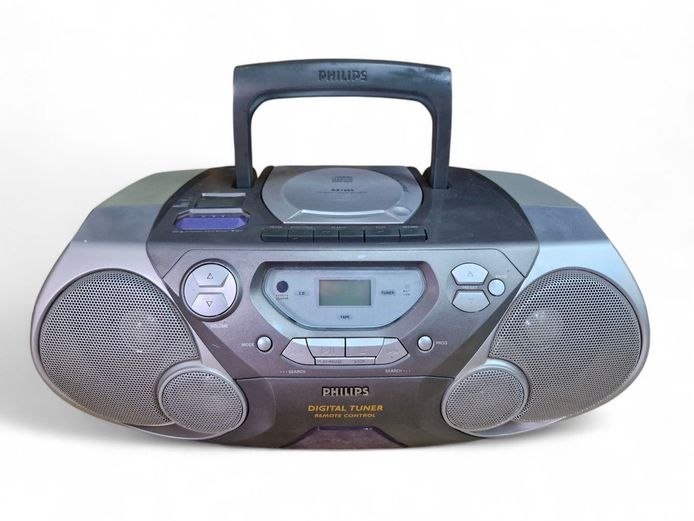 Vintage Philips AZ1065 CD, FM Radio & Cassette Player