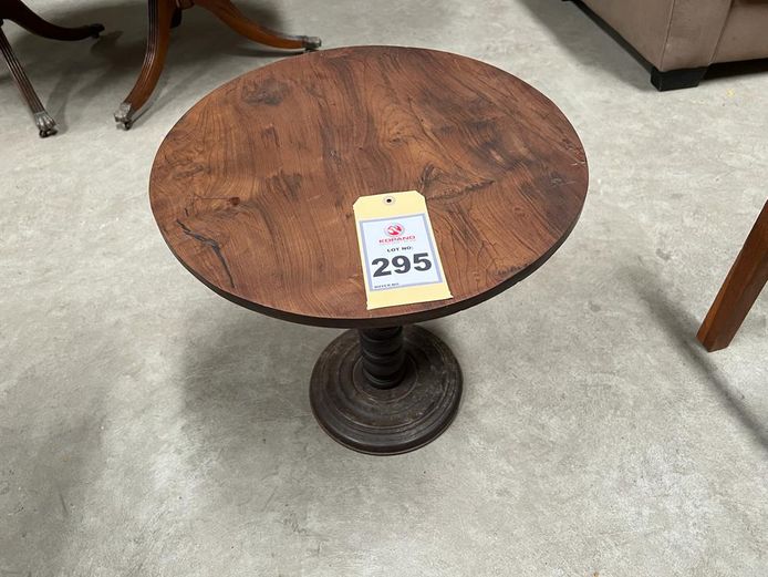 Small round table