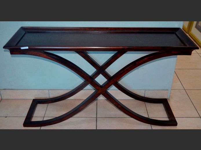 MAHOGANY CONSOLE TABLE, 126 x 41 x 69cm