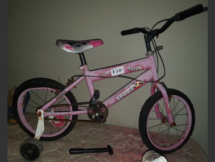 SPORT PINK CHILDREN'S BICYCLE