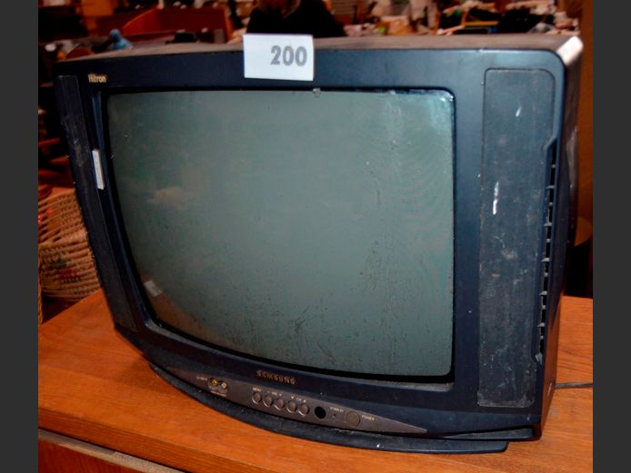 SAMSUNG HITRON 54cm COLOUR TV [Faulty] ### LICENCE PLEASE ###