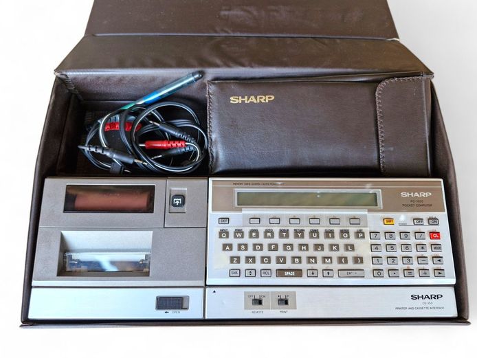 1980's Sharp PC-1500 Pocket Computer