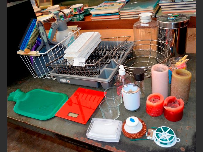 STAINLESS STEEL BATHROOM BIN, FRUIT BASKET, DRYING RACKS, etc