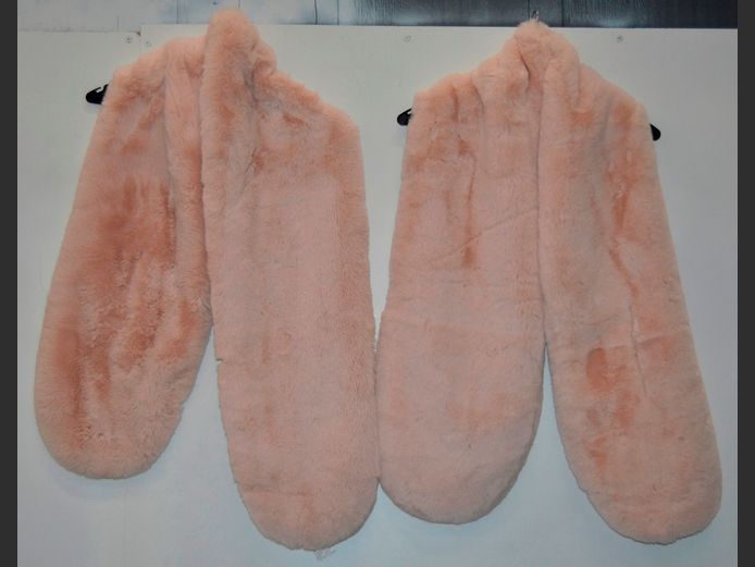 FOREVER NEW: 2 x VEGAN FUR SHRUGS