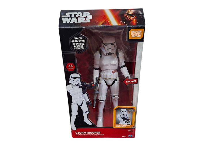 Star Wars Stormtrooper Animatronic Interactive Figure Deluxe Collector's Edition