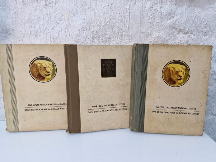 Vintage South African Nature & National Parks Book Set