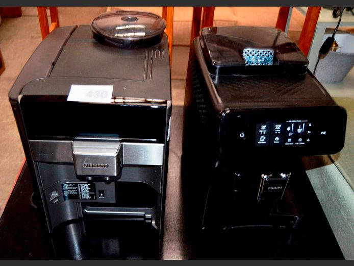 SIEMENS EQ 6 PLUS COFFEE MACHINE & ANOTHER [Untested, Incomplete]