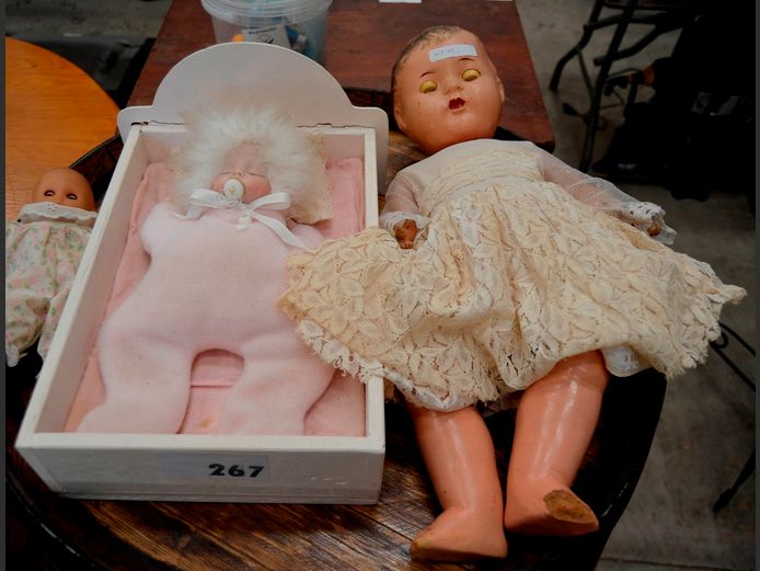 LOT OF 3: VINTAGE DOLLS