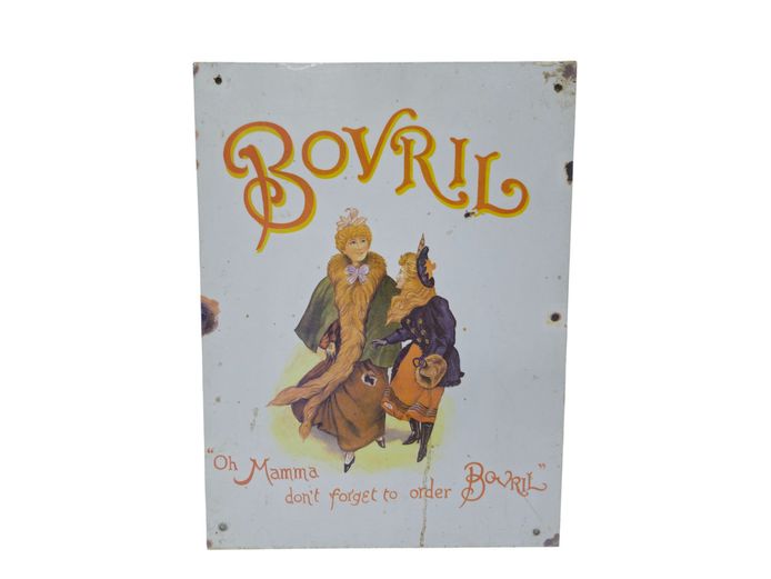 Vintage Bovril Advertising Metal Sign