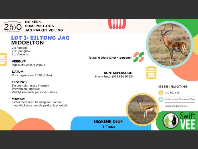 BILTONG JAG | J. Truter