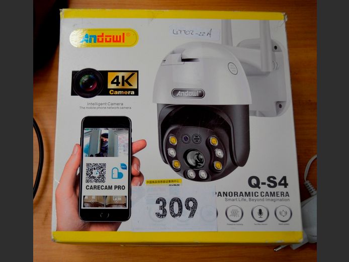 ANDOWL 8K PANORAMIC SMART CAMERA [Untested]