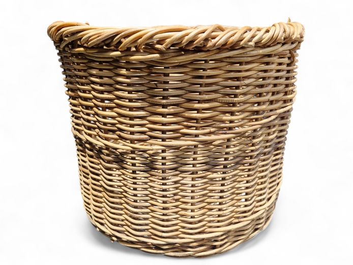 Vintage Wicker Harvest Basket