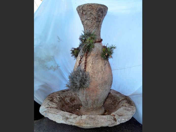 CONCRETE FOUNTAIN, 135cm Diameter x 150cm High