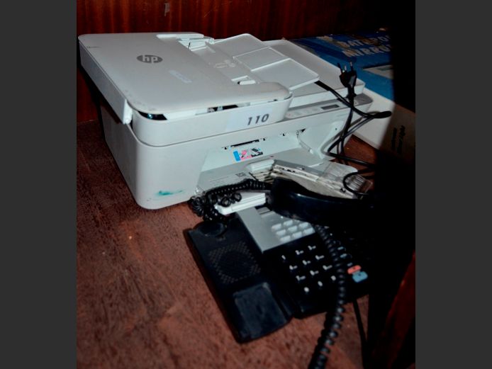 HP PRINTER & A TELEPHONE [Untested]