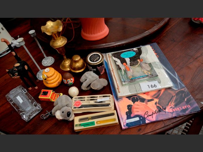 BOOKS, ORNAMENTS, etc