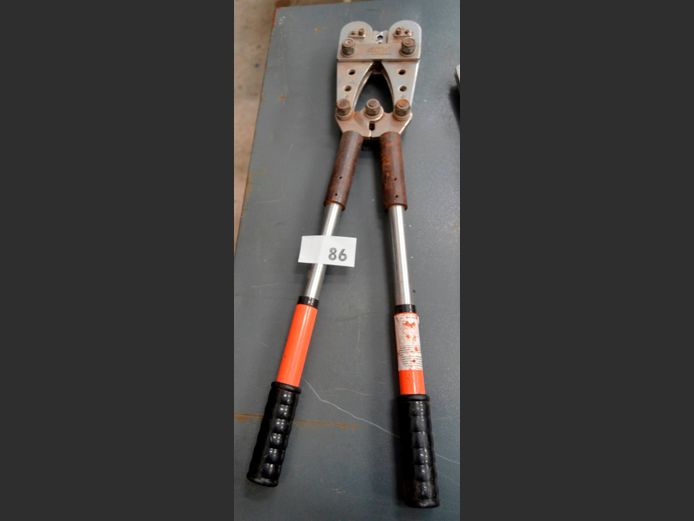 LARGE ADJUSTABLE CRIMPING TOOL