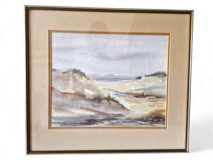 Do Challen, SA - Watercolor Landscape Painting