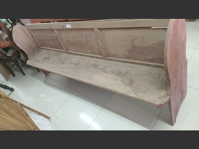 Oregon Church Pew