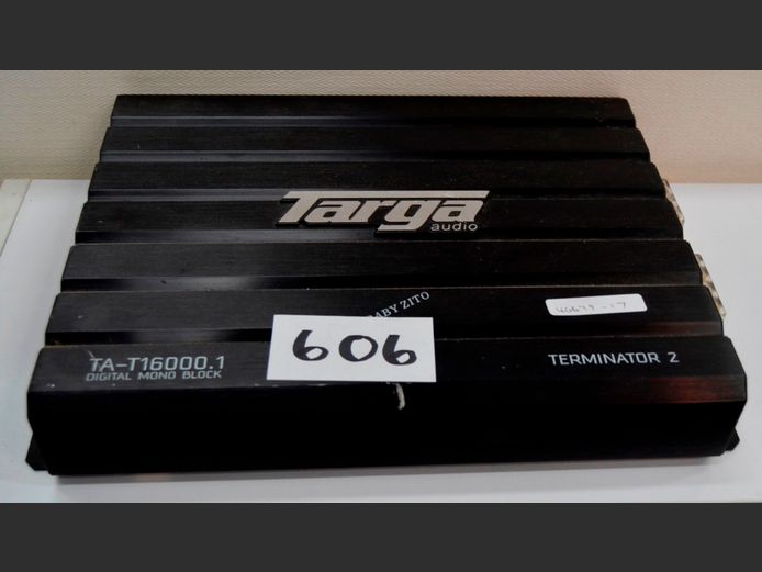 TARGA TERMINATOR 2 CAR AMP [Untested]