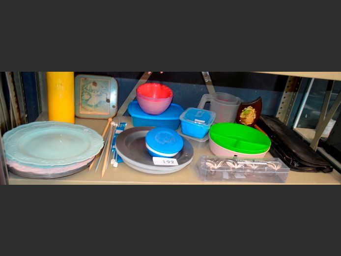 BRAAI UTENSILS IN BAG, NAPKIN RINGS, etc