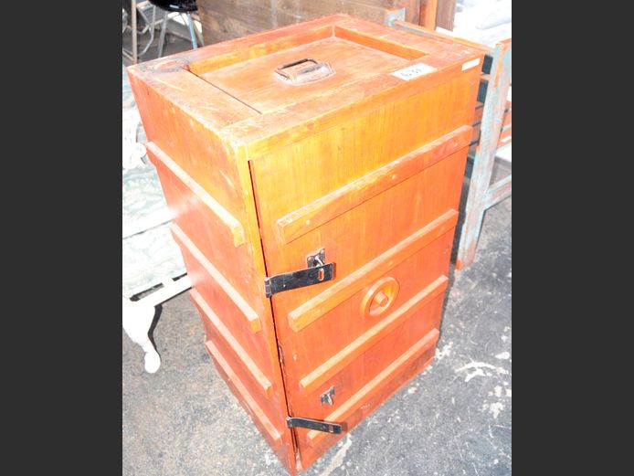 TEAK KIST, 90 x 50 x 41cm
