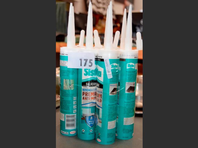 LOT OF 10: SISTA WHITE SILICONE TUBES