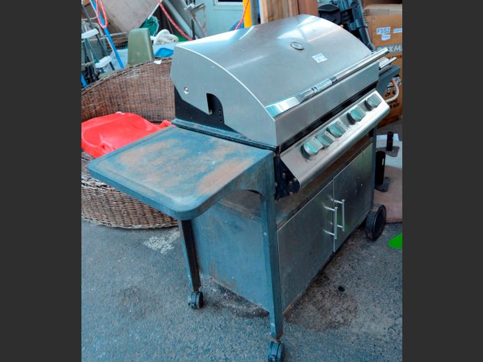 GOURMET GAS BRAAI, 160 x 57 x 120cm