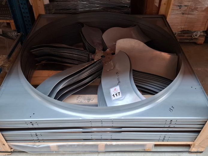 Propellers x 15, frames x 13