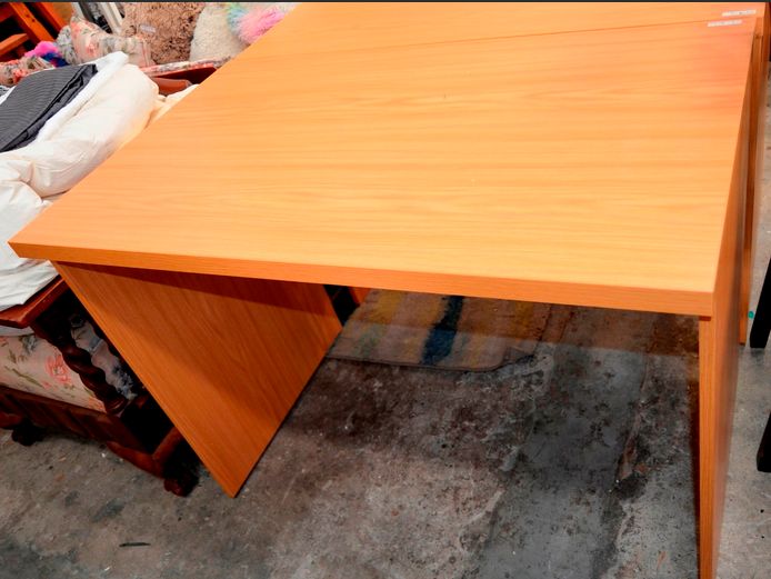 OAK FOIL DESK, 100 x 60 x 75cm