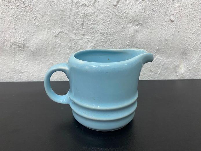 Ceramic Sky Blue Milk Pitcher / Milk Jug