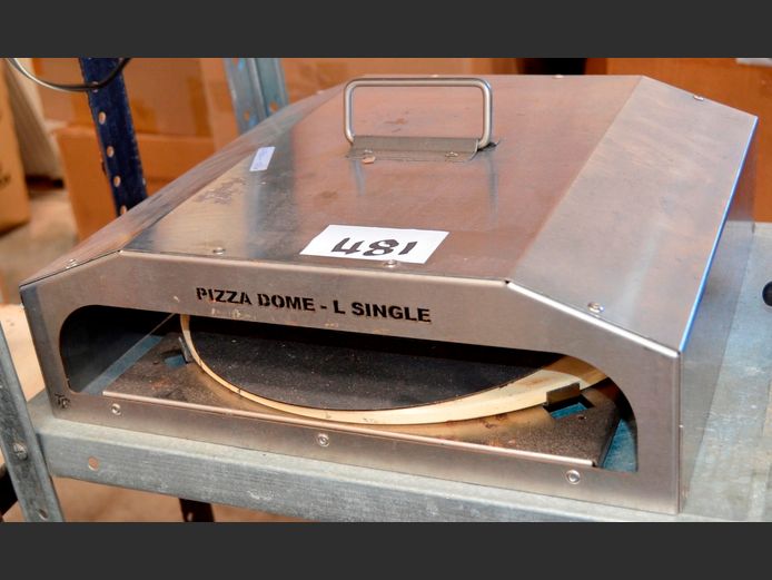 STAINLESS STEEL PIZZA DOME [Untested]
