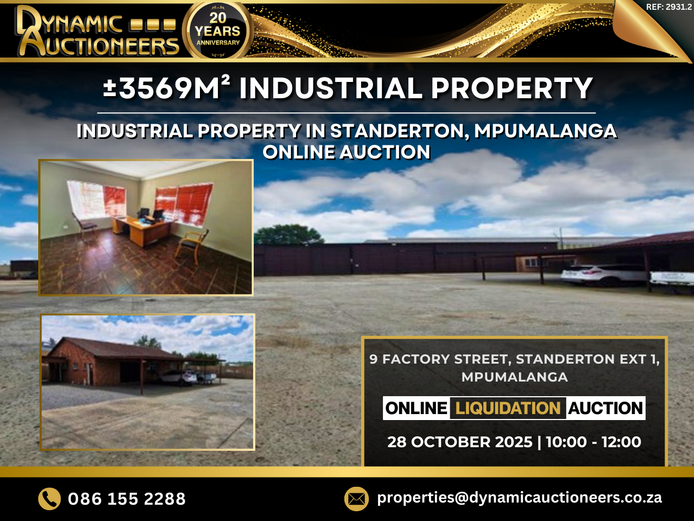 INDUSTRIAL PROPERTY IN STANDERTON