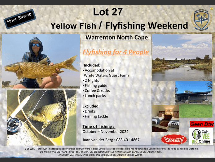 Yellow Fish / Flyfishing Weekend