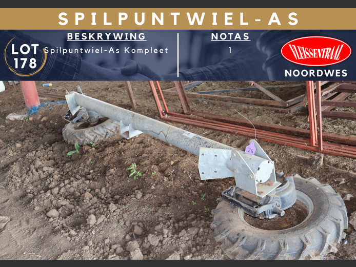 SPILPUNTWIEL AS KOMPLEET