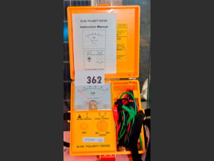 TOPTRONIC TEL25C ELLB POLARITY TESTER [Untested]