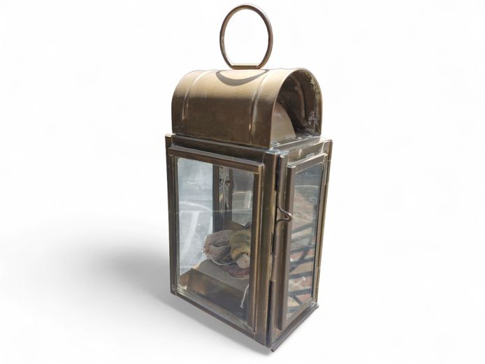 Antique Brass Carriage Lantern