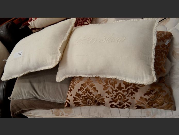 LOT OF 6: SCATTER CUSHIONS