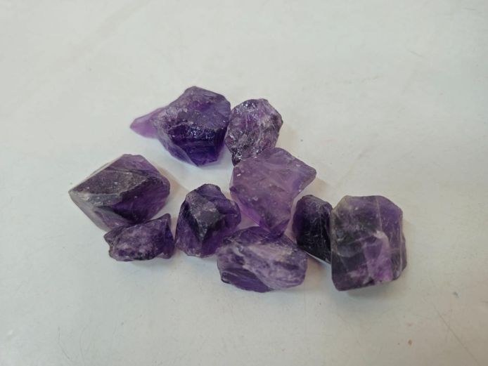 Natural Raw Amethyst Rough Specimen Collection
