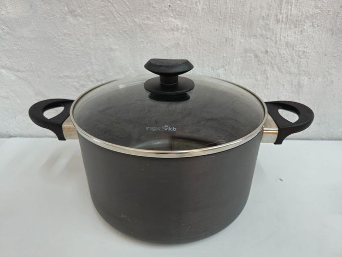 Royal VKB Nonstick Stockpot with Glass Lid