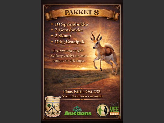 HUNTING PACKAGE | RIVAATSKOOL EXCELSIOR JAGPAKKETTE AANLYN VEILING