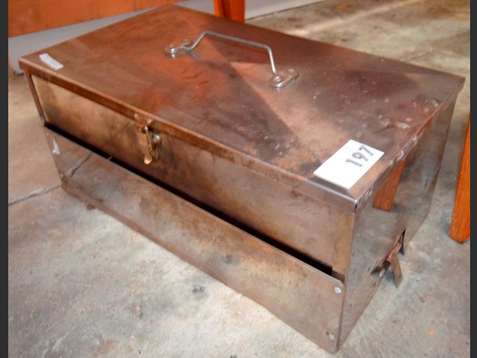 STAINLESS STEEL SMOKER, 54 x 30 x 24cm [Untested]