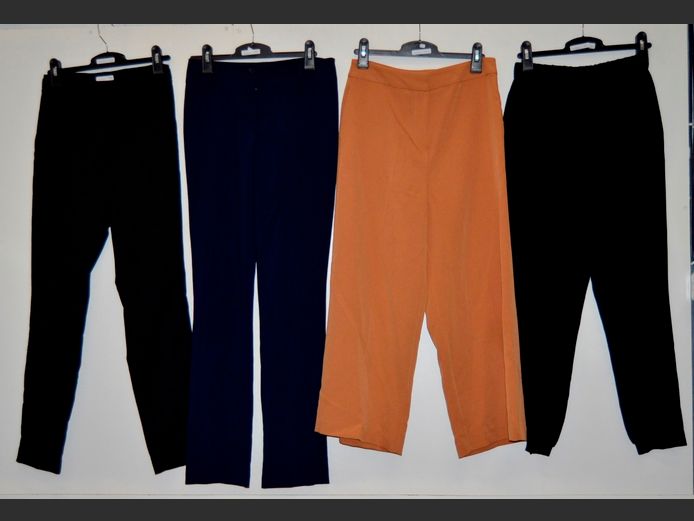 LOT OF 4 LADIES PANTS: ZARA, COUNTRY ROAD & OTHERS [Sizes 4, 8, 10 & Medium]