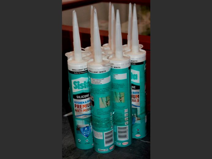 LOT OF 10: SISTA WHITE SILICONE TUBES