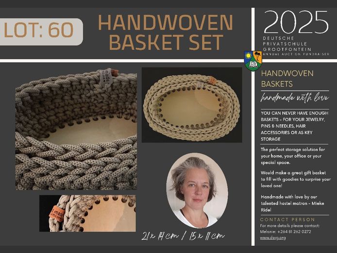 HANDWOVEN BASKET SET | MEIKE