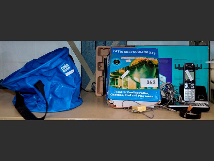 TP LINK ROUTER, PATIO MIST COOLING KIT, etc [Untested]