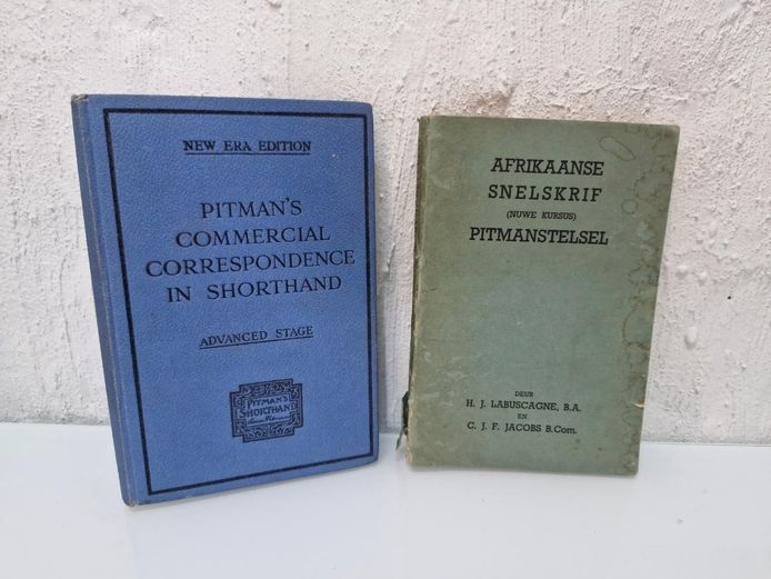 Vintage Collectible Pitman’s Shorthand Books (Afrikaans & English)
