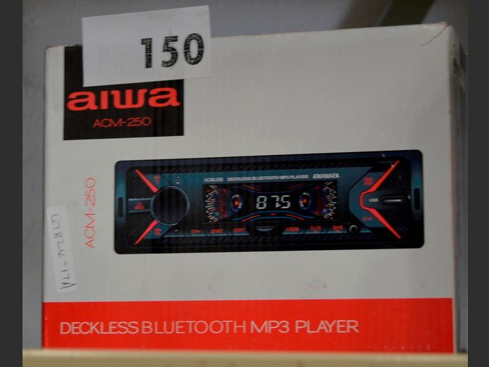 AIWA CAR BLUETOOTH/MP3 PLAYER [Untested]