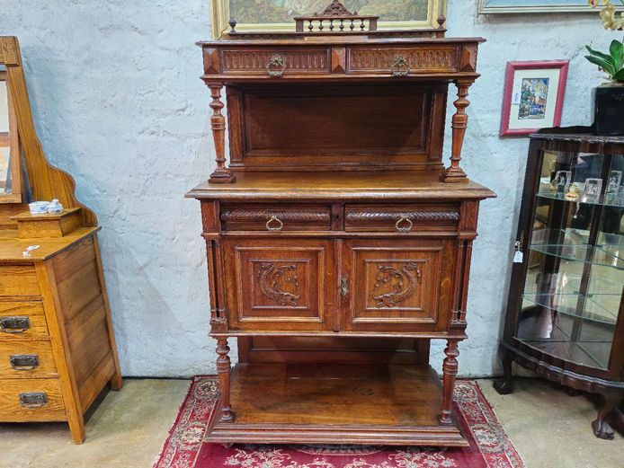 19th Century French Renaissance Henry II Sideboard