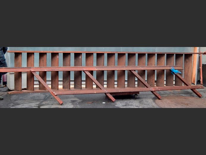 BALAU STAIRCASE LADDER, 524 x 100cm