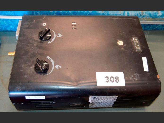 ATLAS 5 LITRE INSTANT GAS GEYSER [Untested, dented]